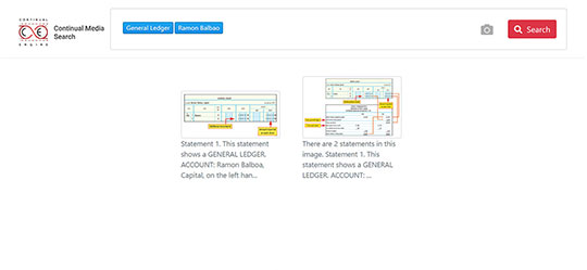 Searching image by tags